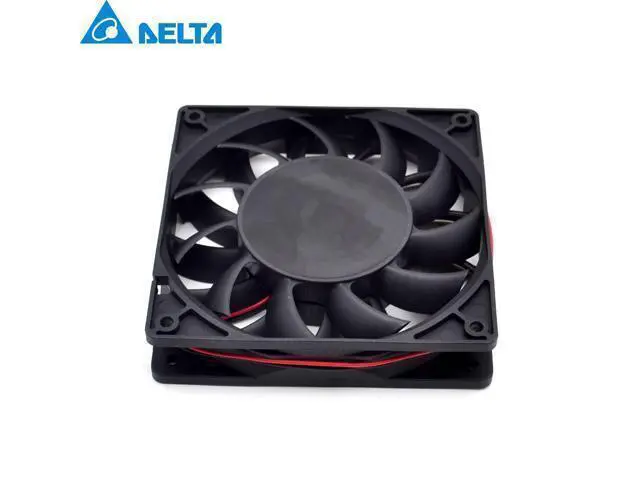 Alt view image 5 of 6 - Delta FFB1212EH 12V 1.74A 12CM 12025 dual ball bearing cooling fan violence 120*120*25mm