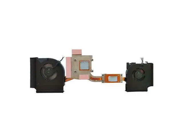 Alt view image 6 of 6 - Cooling Fan and Heatsink for 02DM015 02DM014 Thinkpad P53 CPU