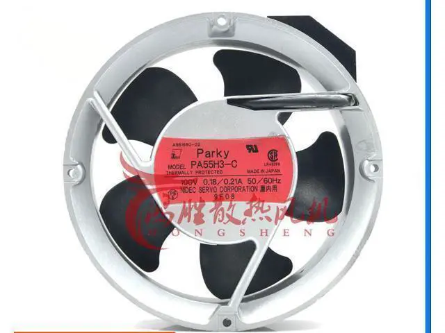 Alt view image 3 of 4 - PA55H3-C Servo fan 172*150*50mm AC 100V 17250 17cm cooling fan