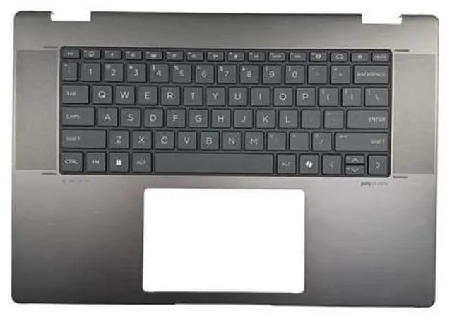 Main image of New Palmrest Upper Case US Backlit Keyboard For Envy x360 16-ad 16-ac 2-in-1