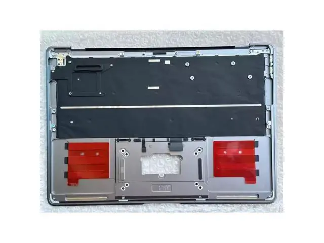 Alt view image 3 of 3 - For MacBook Air A2179 2020 13" Space Gray Upper Top case Palmrest US Keyboard