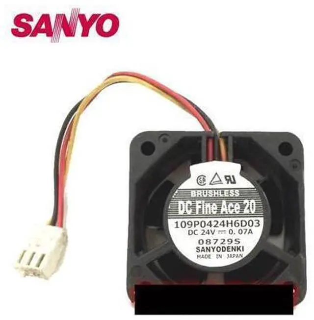 Main image of Cooling fan 109P0424H6D03 4020 24V 0.07A 4CM 3-wire fan 10pcs\/lot
