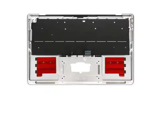 Alt view image 3 of 5 - Silver Cover Top Case Palmrest US Keyboard For MacBook Air 13" M1 A2337 2020