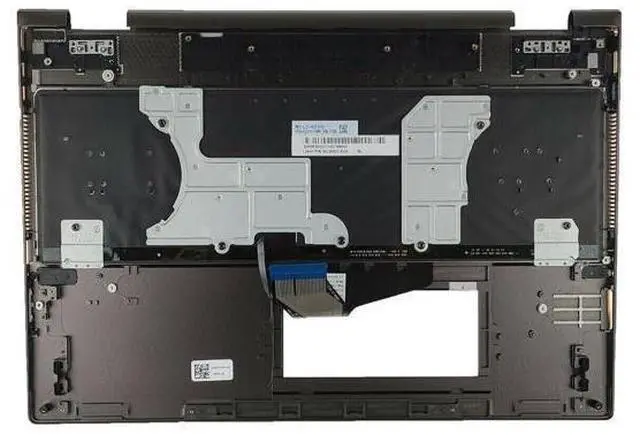 Alt view image 4 of 4 - For Spectre x360 15-CH Palmrest Cover Backlit US Keyboard L15588-001 Top Case