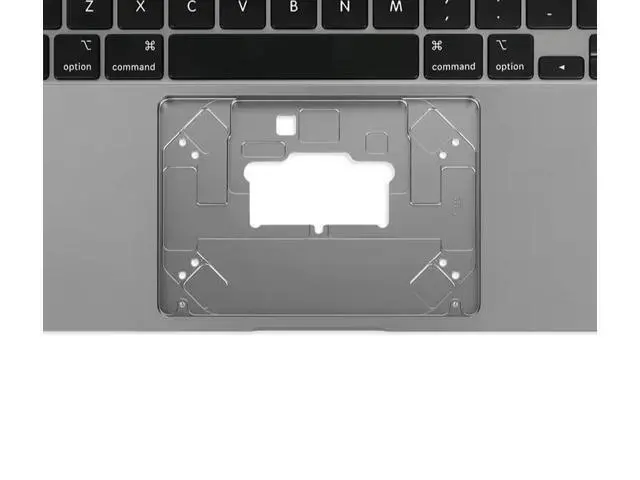 Alt view image 3 of 3 - US Keyboard For MacBook Air 13" M1 A2337 2020 Palmrest Space Gray Top case