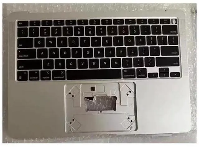 Main image of For Macbook Air 13' A2179 2020 Silver Upper Top Case Palmrest US Keyboard