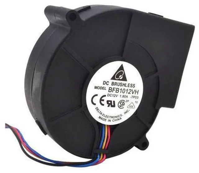 Alt view image 3 of 6 - 20pcs The new BFB1012VH 9733 12V 1.80A industrial blower fan for 97*97*33mm