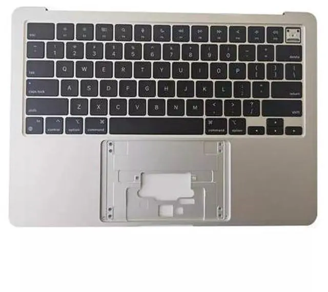 Main image of Upper Silver Top case US Keyboard Palmrest For MacBook Air 13" M2 A2681 2022