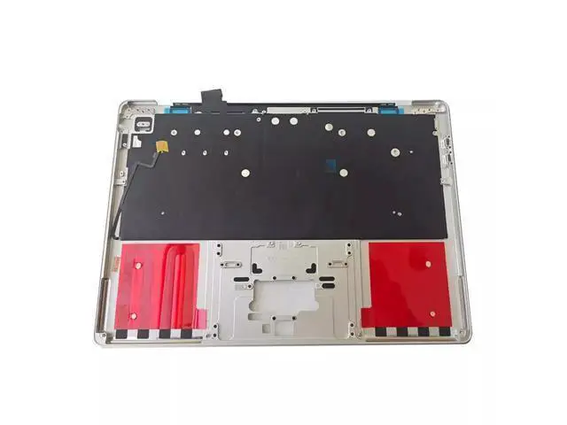 Alt view image 4 of 4 - Upper Silver Top case US Keyboard Palmrest For MacBook Air 13" M2 A2681 2022