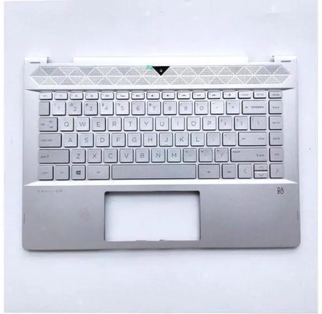 Main image of For Pavilion X360 14-CD Palmrest US Keyboard Top Case L18955-001 L18953-001