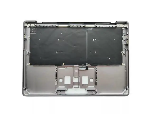 Alt view image 3 of 3 - Upper Top case Palmrest US Keyboard Space Gray For MacBook Pro 14" A2442 2021