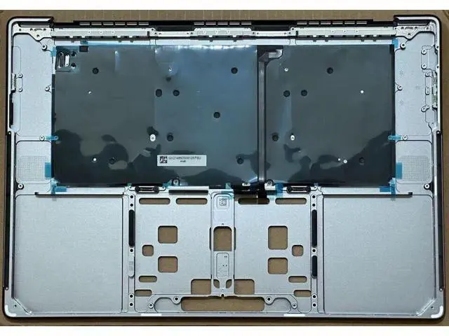 Alt view image 2 of 3 - Replacement part NEW Gray Top case Palmrest US Keyboard Space for MacBook Pro 16" A,2485 2021