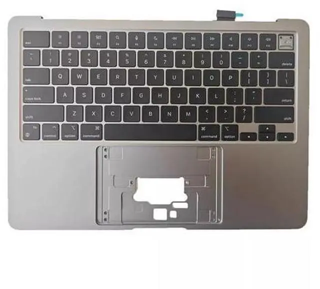 Main image of Upper Gray Top case US Keyboard Palmrest For MacBook Air 13" M2 A2681 2022
