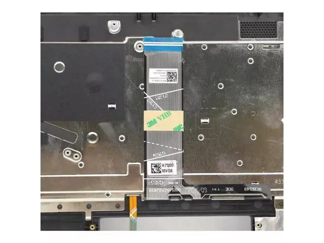 Alt view image 3 of 4 - For Ideapad Flex 5-15 US Keyboard Palmrest No Touchpad 5CB0Y99218