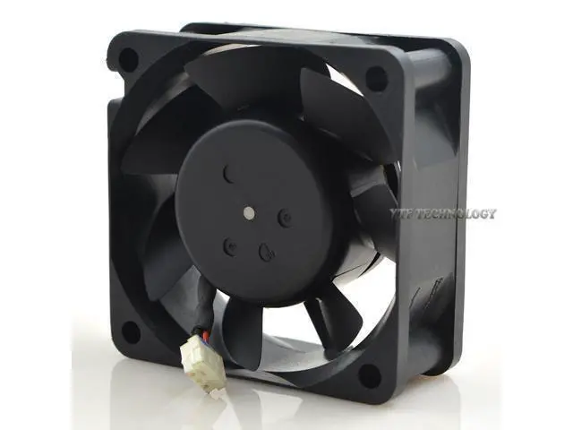 Alt view image 4 of 5 - Nidec D06A-24TS8 01 24V 0.15A 6CM 60*60*25MM 6025 2-wire dual ball bearing ultra-quiet cooling fan