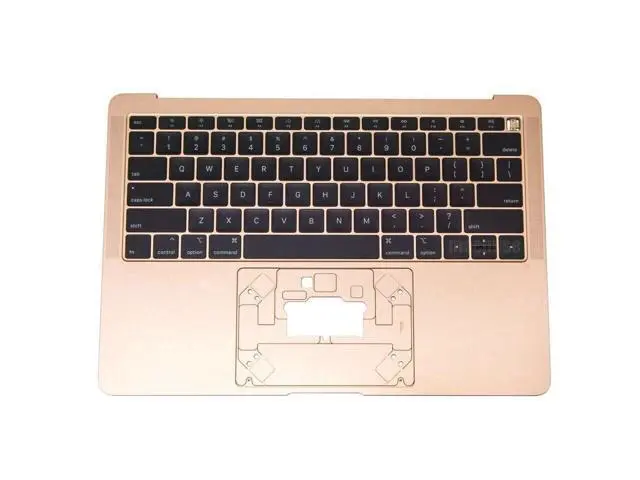 Alt view image 2 of 4 - for MacBook Air 13" A2337 M1 2020 Palmrest US Keyboard Rose Gold Top Case Cover