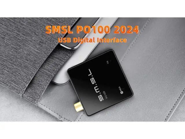 Alt view image 7 of 7 - SMSL PO100 2024 192kHz USB to Optical Audio Adapter, XMOS XU316 Type-C USB to SPDIF Optical Coaxial, Portable Digital to Analog Converter for Phone/PC, Silver