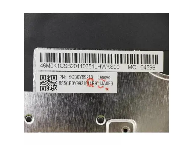 Alt view image 4 of 4 - For Ideapad Flex 5-15 US Keyboard Palmrest No Touchpad 5CB0Y99218