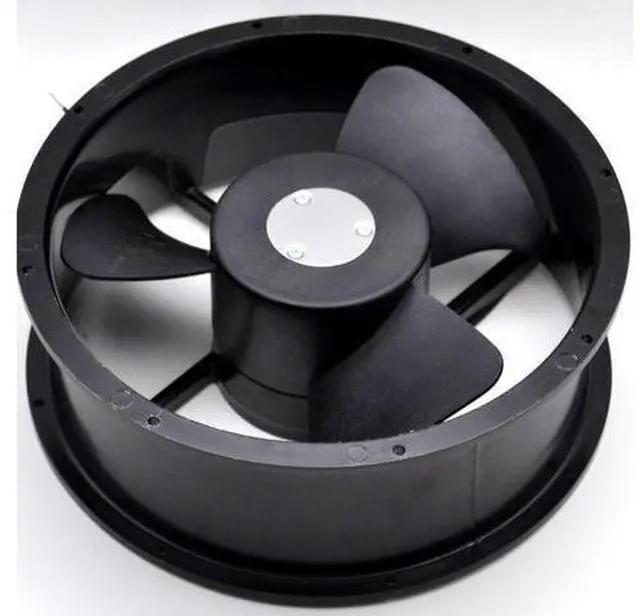 Alt view image 3 of 3 - New and original control cabinet fan SJ2509HA1 25489 110V0.36A AC fan axial fan 254*89 mm
