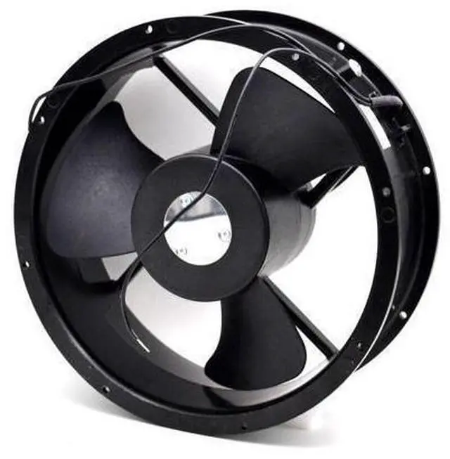 Alt view image 2 of 3 - New and original control cabinet fan SJ2509HA1 25489 110V0.36A AC fan axial fan 254*89 mm