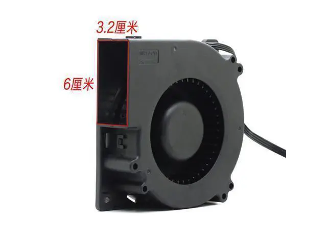 Alt view image 5 of 5 - 10pcs/Lot PFC0321B3-C03U-S9D 12V 3.39W blower Turbine Cooling Fan 12032 120mm 120*120*32mm