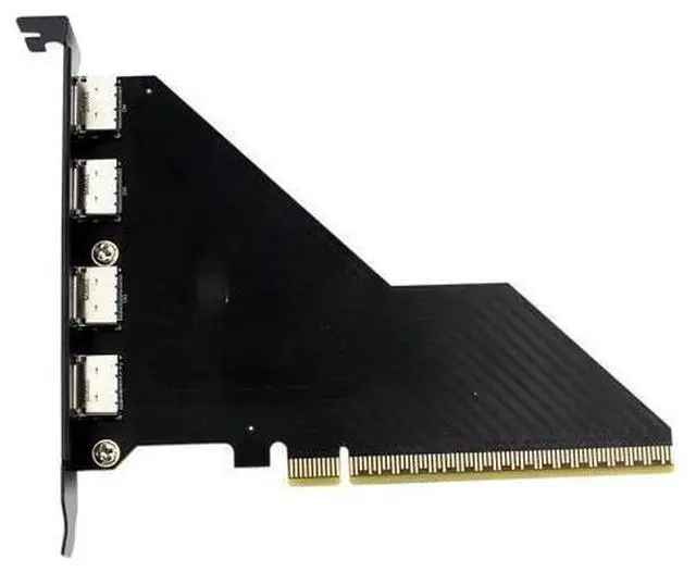 Main image of PCIe X16 To SFF 8611&8612 Adapter Card PCIE 16x To SFF-8612 861 Adapter PCI Express To SFF-8612 Expansion Card Adapter