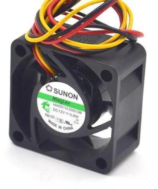 Alt view image 2 of 5 - HA40201V4-0000-C99 HA40201V4-D000-C99 4cm 4020 12V 0.6W 2wire or 3wire speed quiet fan 20pcs/lot