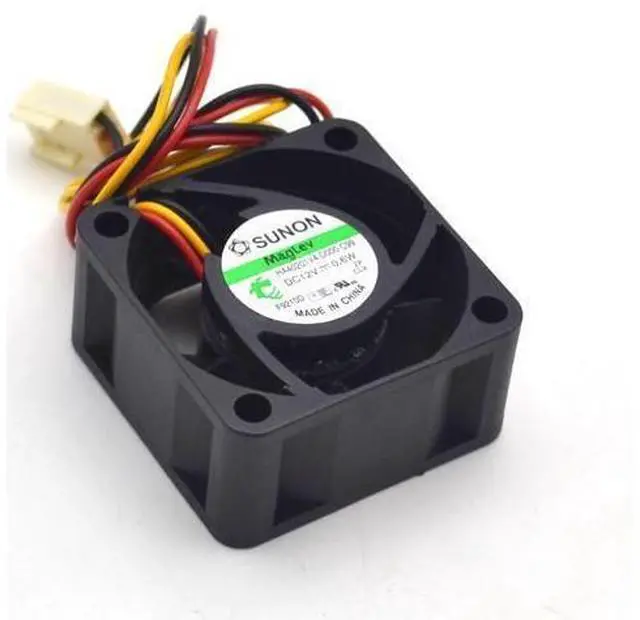 Alt view image 4 of 5 - HA40201V4-0000-C99 HA40201V4-D000-C99 4cm 4020 12V 0.6W 2wire or 3wire speed quiet fan 20pcs/lot