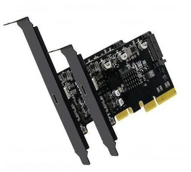 Main image of PCIE x4 to USB3.2 Gen 2x2 (20Gbps) Type-C Expansion Card 10/