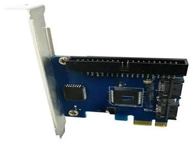 Main image of PCI-E to SATA2.0 raid card PCIe to dual SATA + IDE 40pin controller adapter
