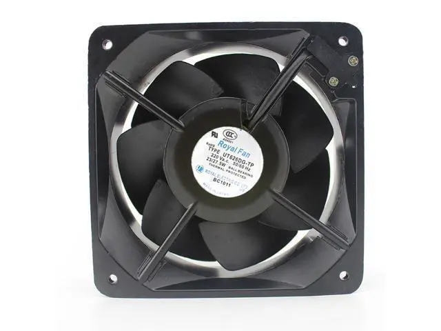 Alt view image 3 of 3 - Japan Royal TYPE UT626DG-TP 220V 23 27.5W 160*55MM all metal fan Fuji inverter fan