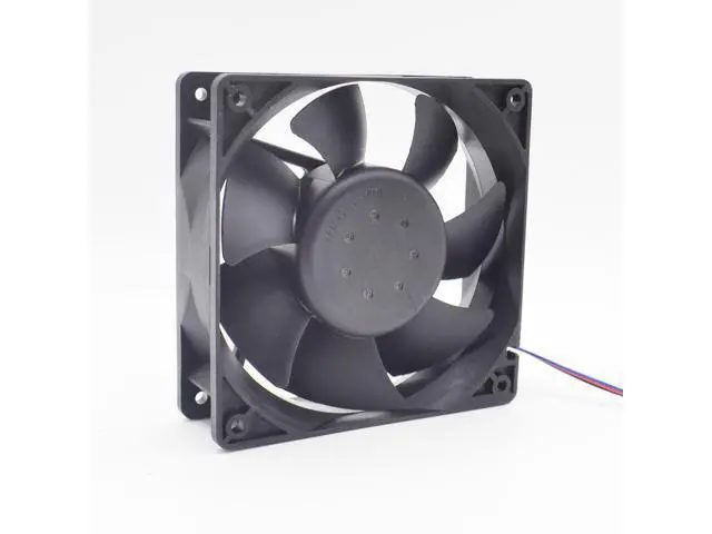 Alt view image 4 of 5 - AFB1224SHE 12038 24V 0.75A fan dual ball wind capacity inverter durable Delta 120*120*38mm 10pcs/lot
