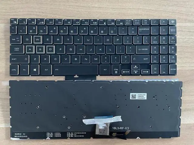 Main image of replacement keyboard for Thor ZERO 911Zero 911Pro 2021