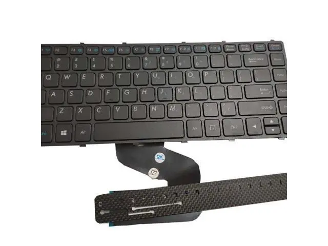 Alt view image 3 of 5 - Keyboard for Getac S410 G3 6150e No-Backlight US Laptop