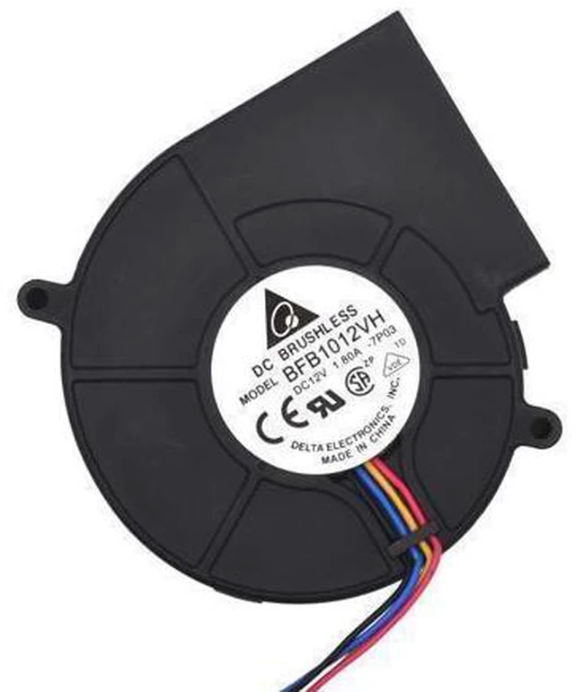Alt view image 5 of 6 - 20pcs The BFB1012VH 9733 12V 1.80A industrial blower fan 97*97*33mm