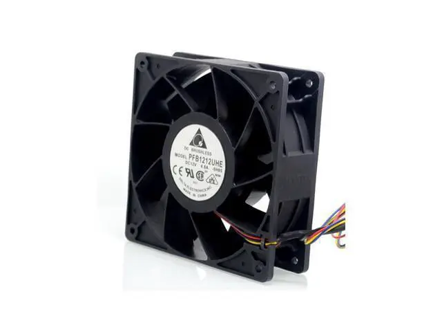 Alt view image 2 of 6 - 10pcs 12CM 120mm 1225 12025 120*120*25MM PWM Fan TFC1212DE 252CFM vs PFB1212UHE Most Powerful Server CaseFan