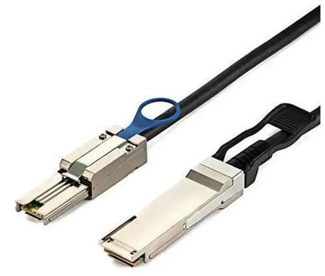 Main image of QSFP 40g SFF-8436 to MiniSAS HD SFF-8088 Adapter CableDS4243 and DS4246