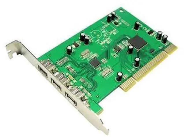 Main image of 3 Ports 1394B Firewire Ports PCI Controller Card 1394 card TI8280 chipset win10