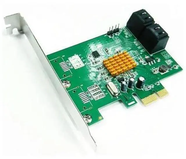 Main image of 4 Ports SATA3.0 6Gbps to PCI-Express Expansion Card 88SE9215 Chipset