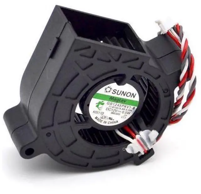 Main image of 10pcs fan blower turbofan GB1245PKV1-8 12V0.5W cooling fan