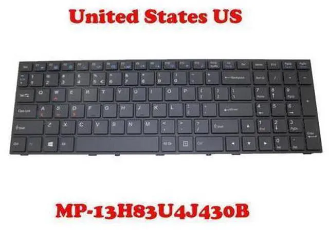 Main image of Backlit Keyboard For CLEVO P650RA P650SA P650SE P650SG P651SG P655RA English