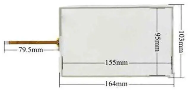 Main image of Suitable for ETOP307-U301 ETOP307U301 touch screen glass protective screen