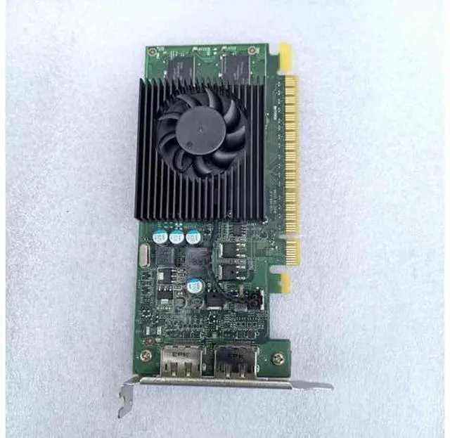 Main image of GT730 2G DDR5 graphics card, dual DP interface 4K60HZ dual screen display half-height graphics card