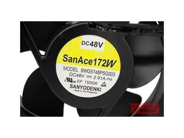 Alt view image 5 of 6 - 9WG5748P5G003 FOR SANYO 17251 48V 2.91A cooling fan
