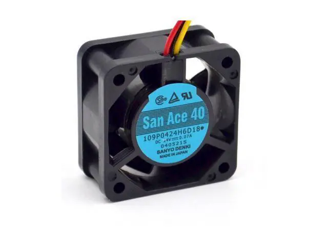 Alt view image 2 of 6 - New cooling fan 109P0424H6D18 24V 0.07A 3wire 10 pcs\/lot