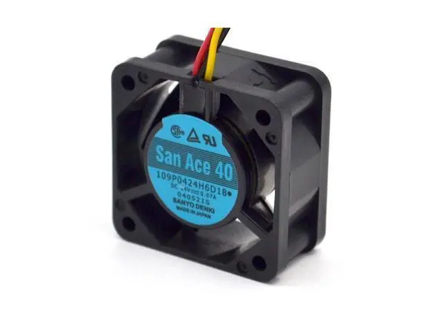 Alt view image 3 of 6 - New cooling fan 109P0424H6D18 24V 0.07A 3wire 10 pcs\/lot