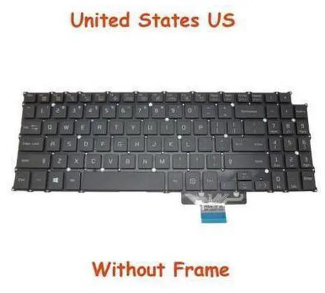 Main image of US Keyboard For 15Z950 15U560 SG-80110-XUA SN5845 AEW73609812 English Black