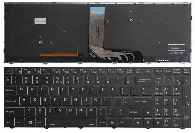 Main image of Keyboard For Clevo NH58RCQ NH58RDQ NH58RHQ NH70RDQ NH77DBQ NK50SE NK60SB NH70EDQ
