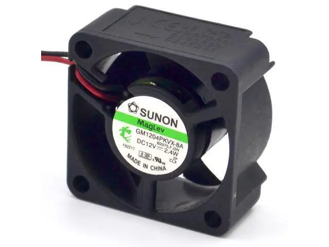 Alt view image 2 of 6 - 30pcs 4020 GM1204PKVX-8A 12V 2.4W 2Wire Server Cooling Fan