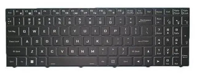 Alt view image 2 of 4 - No Backlit Keyboard For CLEVO PC70 PC70DC PC70DD2 PC70DF1 PC70DXX PC50 English